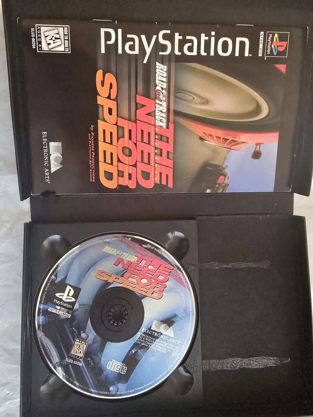 Sony PlayStation The Need for Speed - Original Like New Absolutely No Scratches
